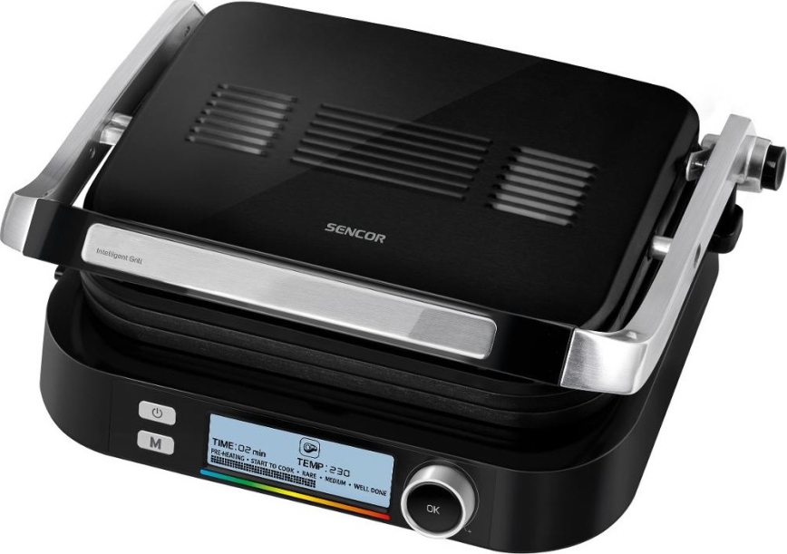 Sencor - Τοστιέρα 2100W/230V μαύρο