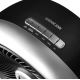 Sencor - Φορητό air cooler και ανεμιστήρας υδρονέφωσης 3σε1 110W/230V  ασημί/μαύρο + τηλεχειριστήριο