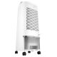 Sencor - Φορητός ψύκτης αέρα με οθόνη LED 3σε1 45W/230V λευκό + τηλεχειριστήριο