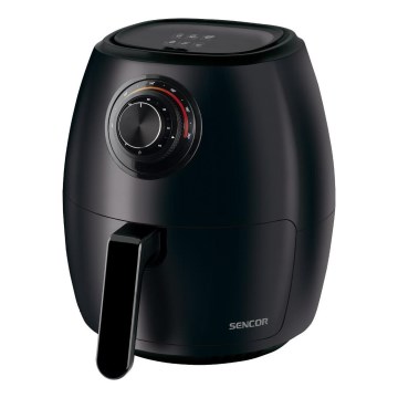 Sencor - Φριτέζα θερμού αέρα 3,5 l 1300W/230V μαύρο