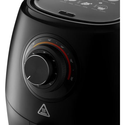 Sencor - Φριτέζα θερμού αέρα 3,5 l 1300W/230V μαύρο
