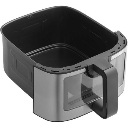 Sencor - Φριτέζα θερμού αέρα 9 l 1700W/230V μαύρο/ματ χρώμιο