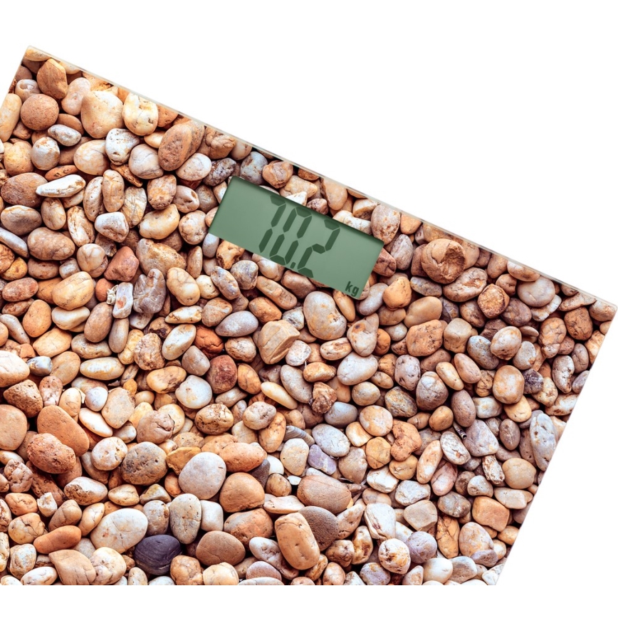 Sencor - Ψηφιακή προσωπική ζυγαριά με οθόνη LCD 1xCR2032