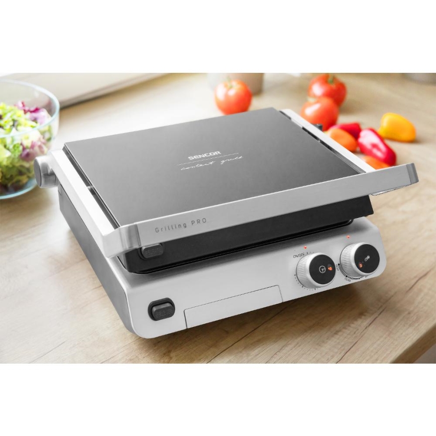 Sencor - Ψησταριά/Γκριλιέρα 2000W/230V