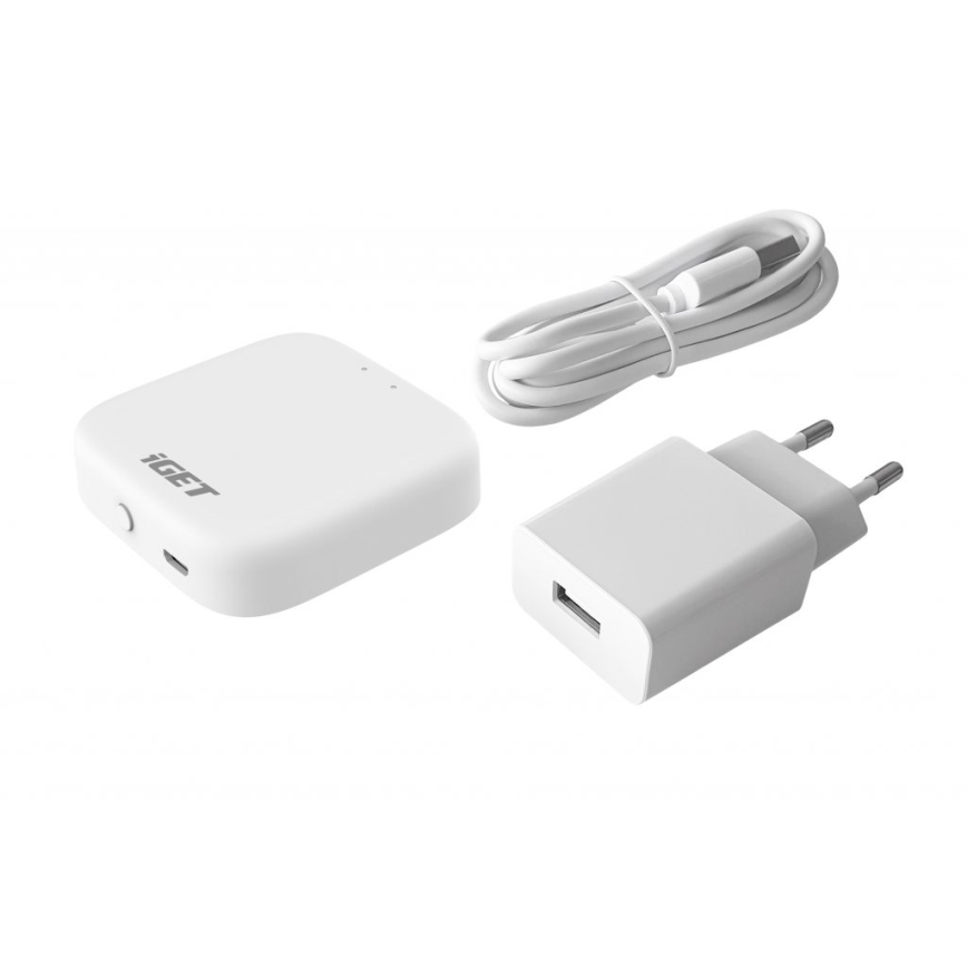 SET 2x Smart θερμοστατικές κεφαλές + έξυπνη πύλη GW1 Wi-Fi Zigbee