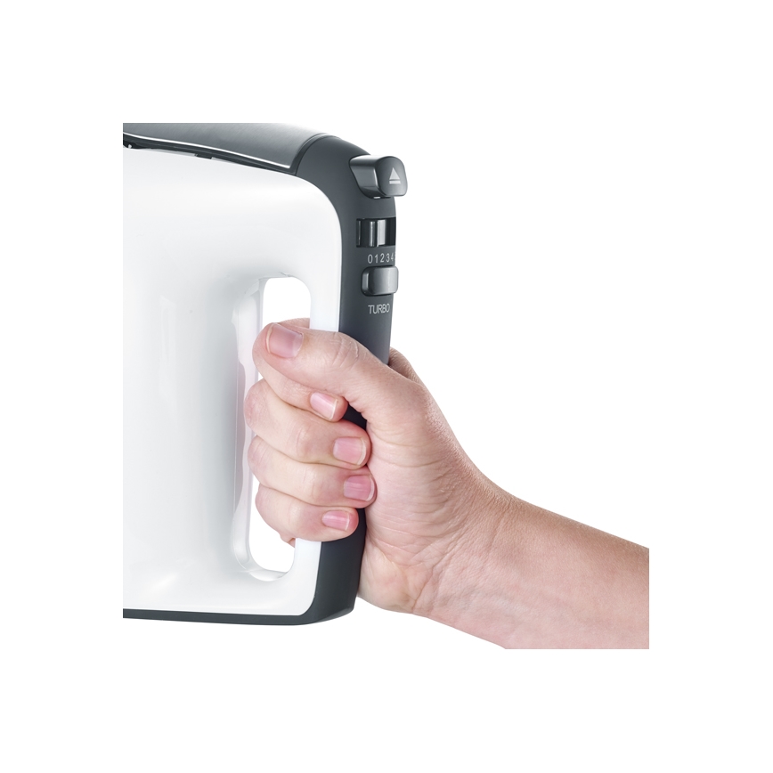 Severin HM 3830 - Ηλεκτρικό μίξερ χειρός 400W/230V λευκό/μαύρο