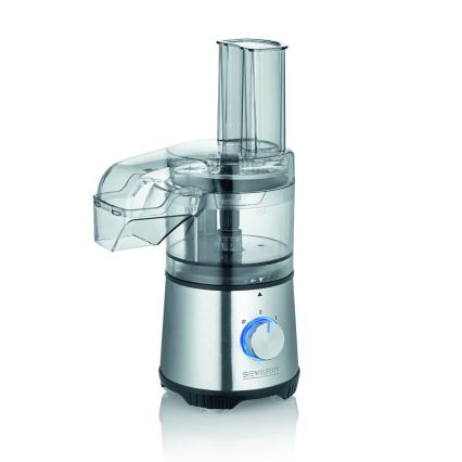 Severin KM 3865 - Ηλεκτρικός ψιλοκόπτης τροφίμων 400W/230V ανοξείδωτο/μαύρο
