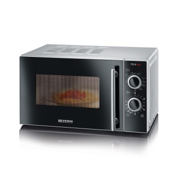 Severin MW 7771 - Φούρνος μικροκυμάτων με γκριλ 700W/230V 20 l μαύρος