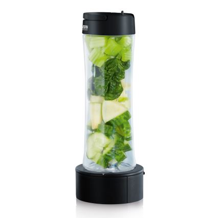 Severin SM 3737 - Επιτραπέζιο μπλέντερ 1 L 500W/230V από ανοξείδωτο ατσάλι/μαύρο