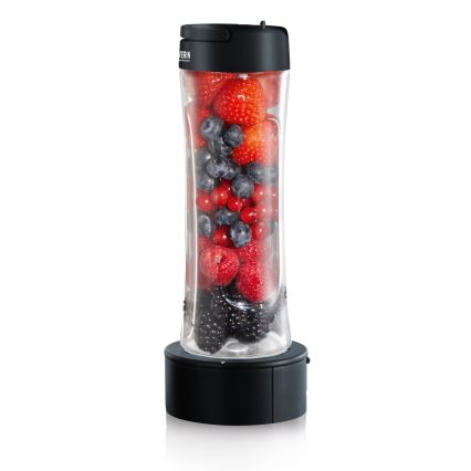 Severin SM 3737 - Επιτραπέζιο μπλέντερ 1 L 500W/230V από ανοξείδωτο ατσάλι/μαύρο