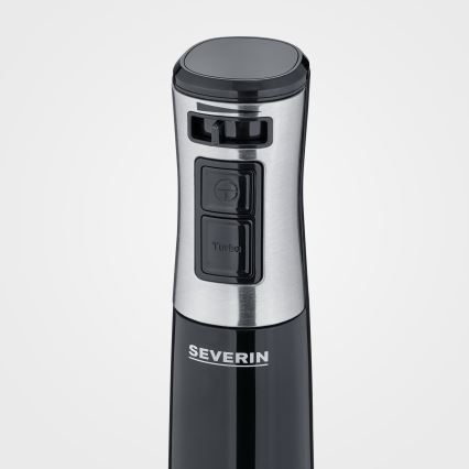 Severin SM 3771 - Ραβδομπλέντερ 600W/230V ανοξείδωτο/μαύρο