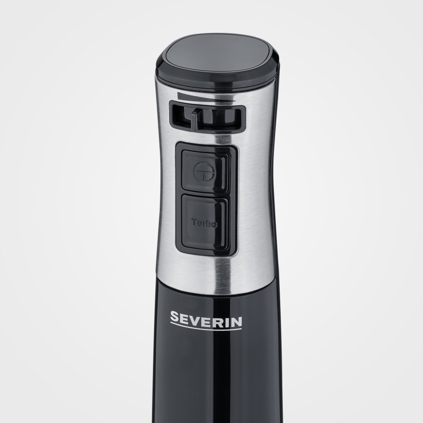 Severin SM 3771 - Ραβδομπλέντερ 600W/230V ανοξείδωτο/μαύρο