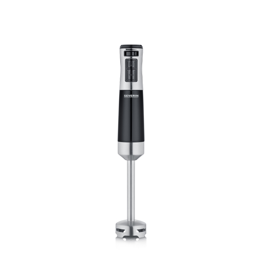 Severin SM 3772 - Ραβδομπλέντερ με αξεσουάρ 600W/230V ανοξείδωτο/μαύρο