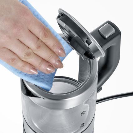 Severin WK 3472 - Γρήγορος ηλεκτρικός βραστήρας 0,5 l 1100W/230V ανοξείδωτος χάλυβας/γυαλί