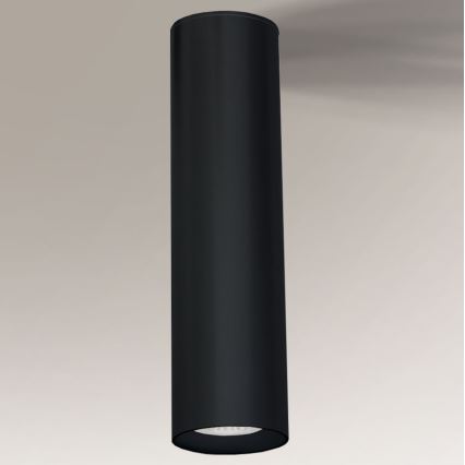 Shilo - Φωτιστικό οροφής 1xGU10/15W/230V μαύρο