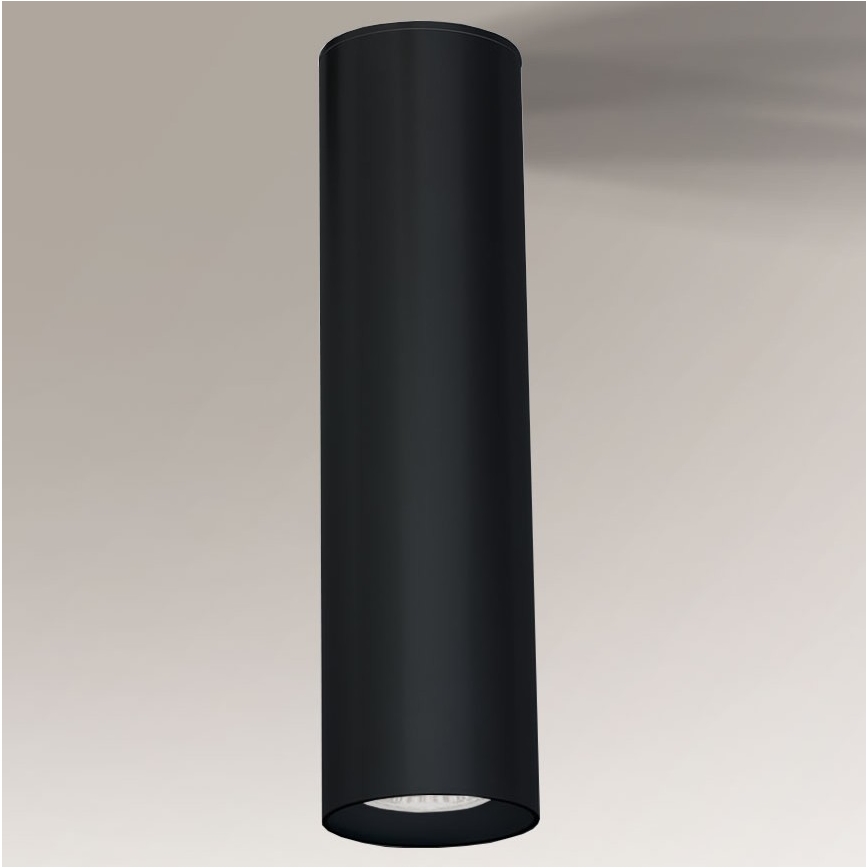 Shilo - Φωτιστικό οροφής 1xGU10/15W/230V μαύρο