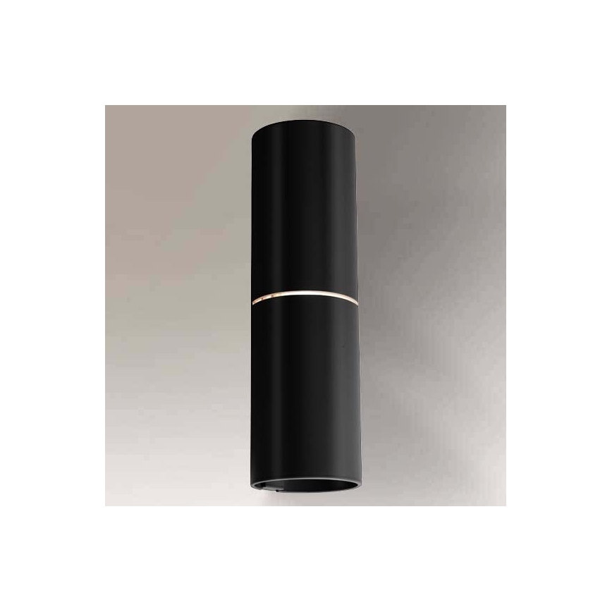 Shilo - Φωτιστικό οροφής 1xG9/10W/230V μαύρο