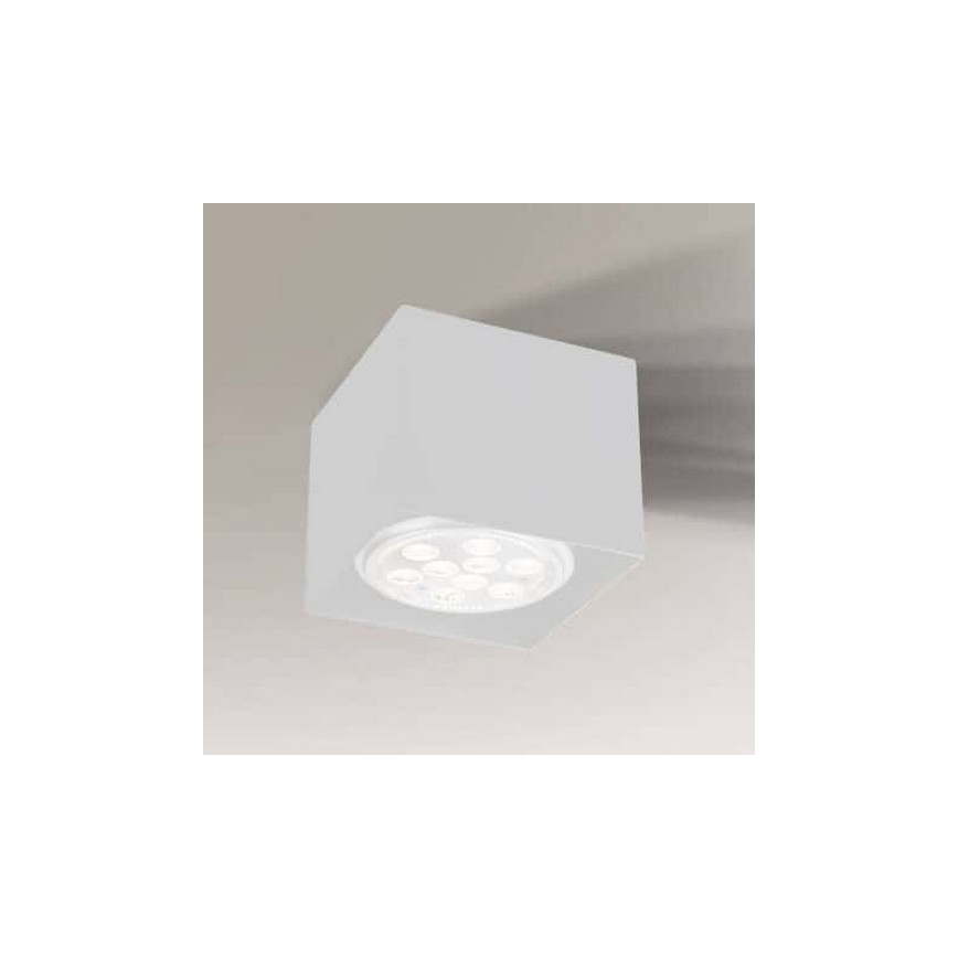 Shilo - Σποτ 1xGU10/15W/230V λευκό