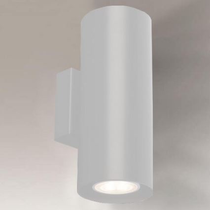 Shilo - Φωτιστικό τοίχου 2xGU10/15W/230V λευκό
