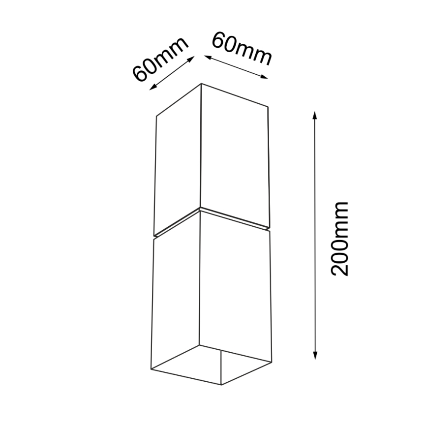 Shilo - Φωτιστικό τοίχου 1xG9/15W/230V λευκό