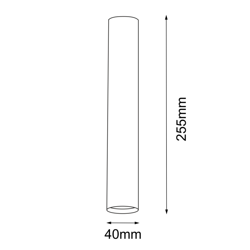 Shilo - Φωτιστικό οροφής μπάνιου 1xGU10-MR11/15W/230V IP44 μαύρο