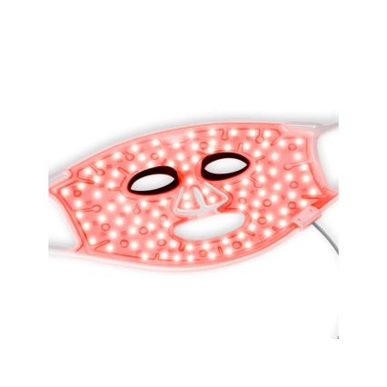 Silk’n - LED RGB θεραπευτική μάσκα προσώπου LED/5V 2000 mAh λευκή + τηλεχειριστήριο