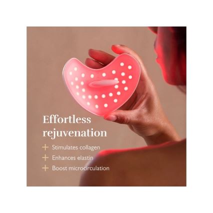 Silk’n - LED θεραπευτική μάσκα για τα χείλη LED/5V 500 mAh μπεζ