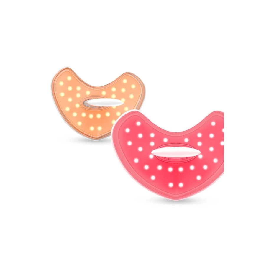 Silk’n - LED θεραπευτική μάσκα για τα χείλη LED/5V 500 mAh μπεζ