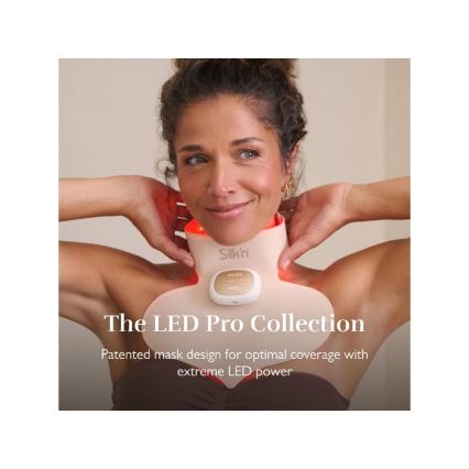 Silk’n - LED Θεραπευτική μάσκα για το στήθος LED/5V μπεζ