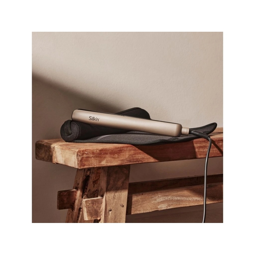 Silk’n - Ισιωτικό μαλλιών με υπέρυθρη τεχνολογία SILKY STRAIGHT 230V, χρυσό