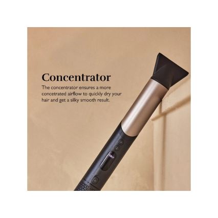 Silk’n - Σεσουάρ μαλλιών SILKYAIR FLEX 230V μαύρο/χρυσό