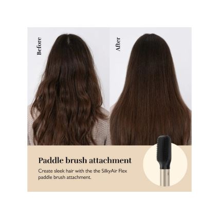 Silk’n - Πιστολάκι μαλλιών SILKYAIR FLEX 230V μαύρο/χρυσό