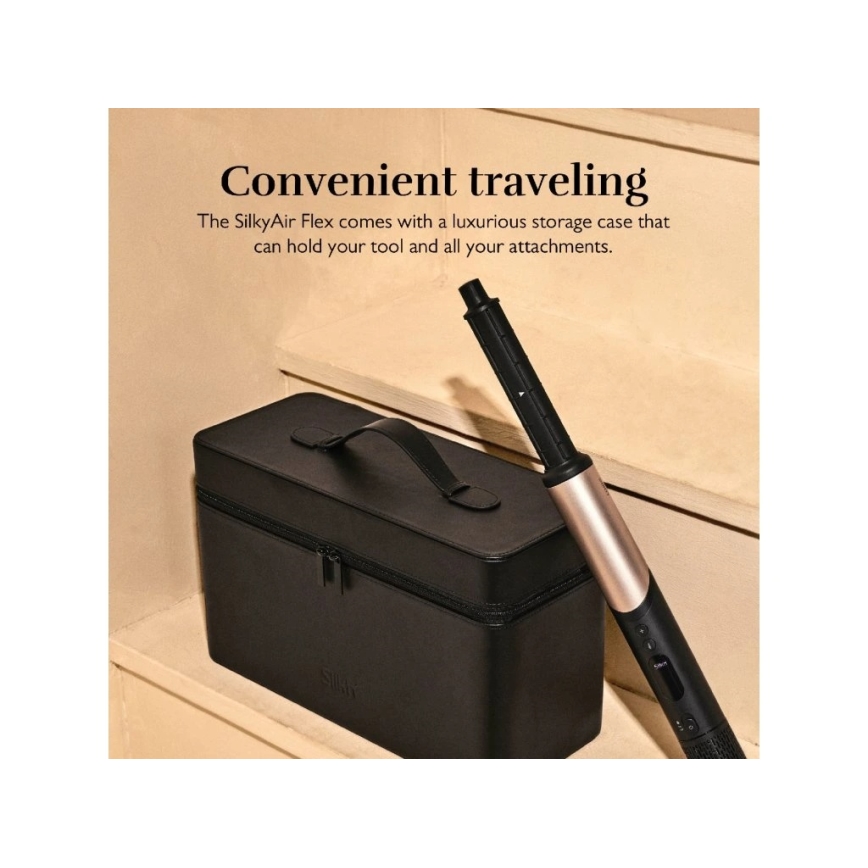 Silk’n - Πιστολάκι μαλλιών SILKYAIR FLEX 230V μαύρο/χρυσό