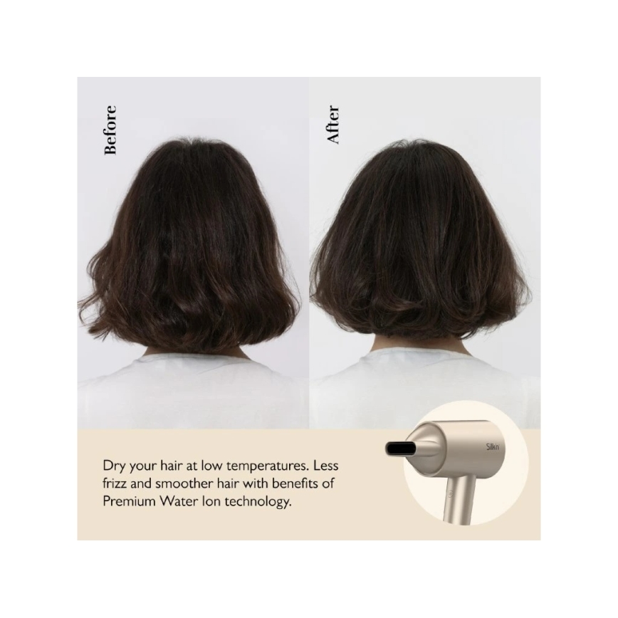 Silk’n - Πιστολάκι μαλλιών SILKYAIR PRO 1600W/230V χρυσό