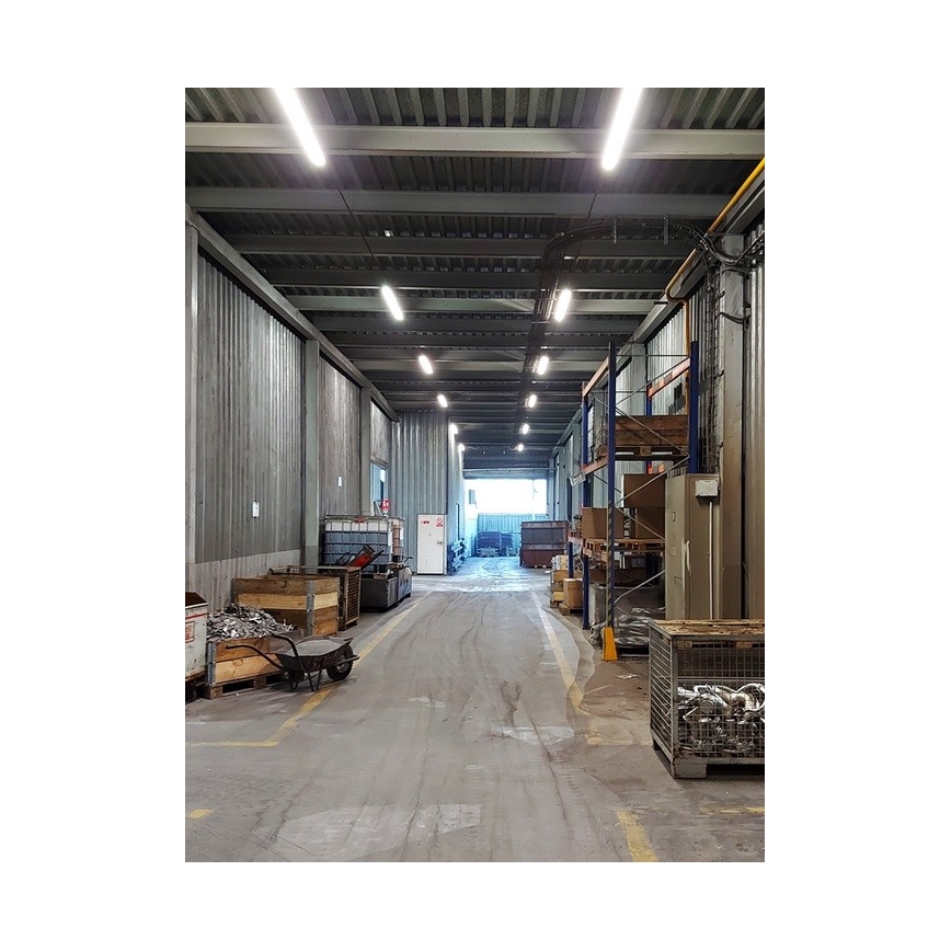 Sinclair - Φωτιστικό LED στεγανό LED/55W/230V 3000/4000/5000K IK08 IP66