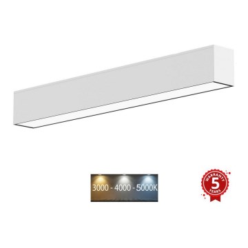 Sinclair - LED Οροφιαίο φωτιστικό LSM LED/40W/230V 3000K/4000K/5000K 120 εκ ασημί