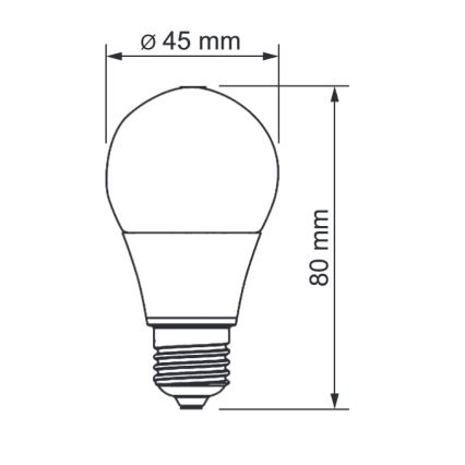 Sinclair - Λαμπτήρας LED E14/5W/230V 3000K