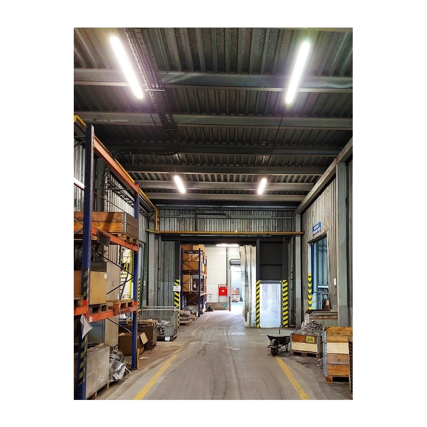 Sinclair - Φωτιστικό LED στεγανό LED/55W/230V 3000/4000/5000K IK08 IP66