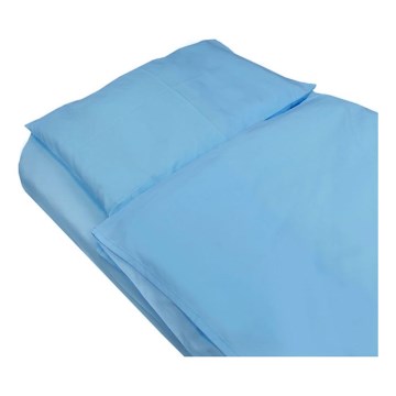 SkinPro Silver - Αντιβακτηριακό σεντόνι 60x120 cm μπλε