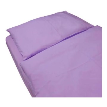 SkinPro Silver - Αντιβακτηριδιακή παπλωματοθήκη 100x135 cm μωβ