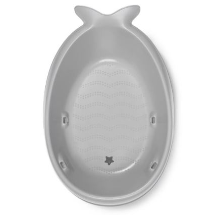 Skip Hop - Παιδική μπανιέρα με εργονομικό στρώμα MOBY 3 γκρι