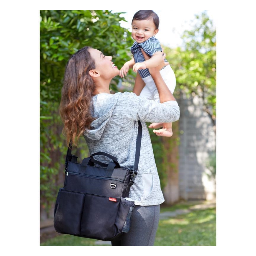 Skip Hop - Τσάντα αλλαγής πάνων για καρότσι DUO SIGNATURE μαύρη