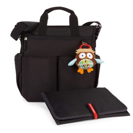 Skip Hop - Τσάντα αλλαγής πάνων για καρότσι DUO SIGNATURE μαύρη