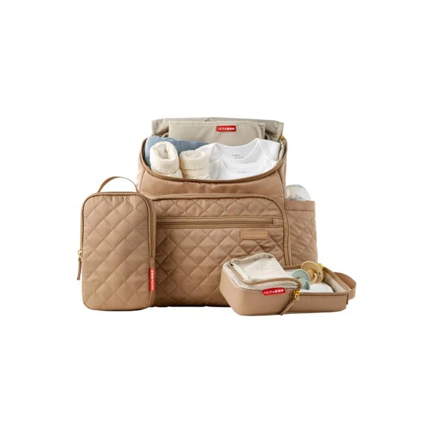 Skip Hop - Τσάντα-Αλλαξιέρα πλάτης για καροτσάκι FORMA CAMEL