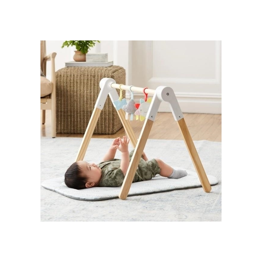 Skip Hop - Γυμναστήριο δραστηριοτήτων με ξύλινη μπάρα παιχνιδιών LINING CLOUD