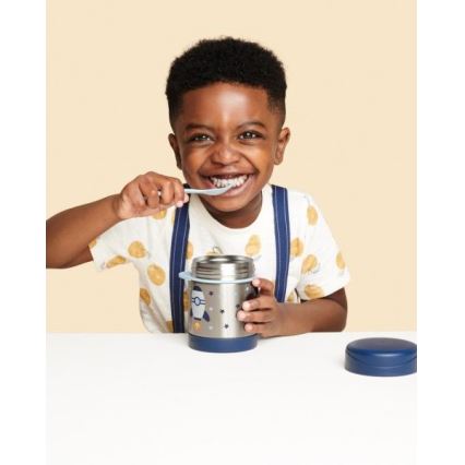Skip Hop - Δοχείο-Θερμός τροφής με κουτάλι/πιρούνι SPARK STYLE 325 ml διαστημικός πύραυλος