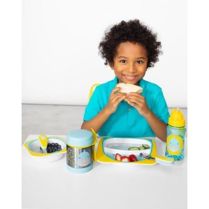 Skip Hop - Θερμός για φαγητό με κουτάλι/πιρούνι ZOO 325 ml καρχαρίας
