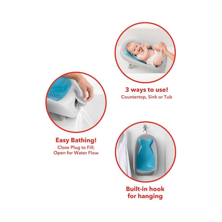 Skip Hop - Μπλε λίκνο μπάνιου MOBY