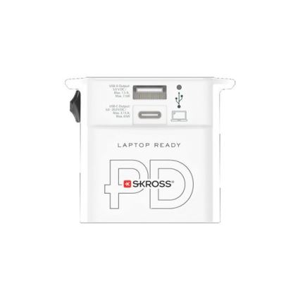 Ταξιδιωτικός φορτιστής MUV USB AC65PD με θύρες USB-A και USB-C, 65W