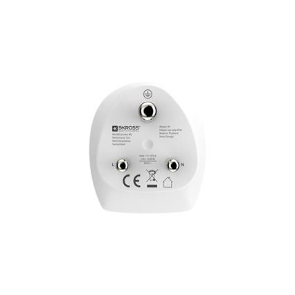 Ταξιδιωτικός αντάπτορας για την Ινδία, τύπου D